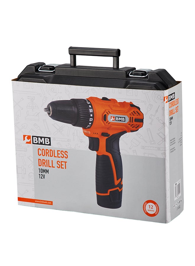 BMB tools 104-Piece Heavy Duty Cordless Drill Set Orange/Black - Image 4