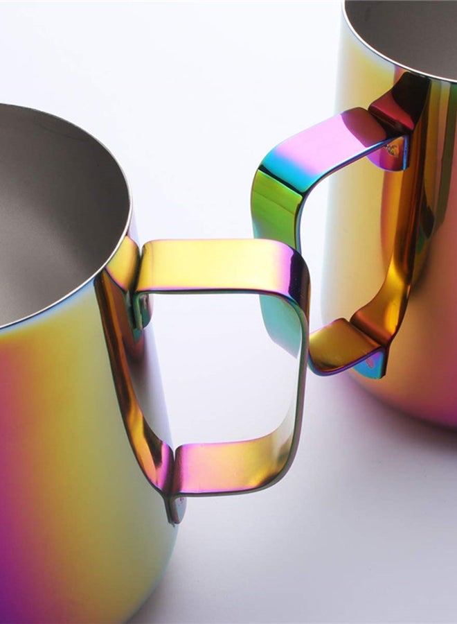 Fankalo Stainless Steel Milk Frother Pitcher Multicolor 0.6Liters  - Image 3