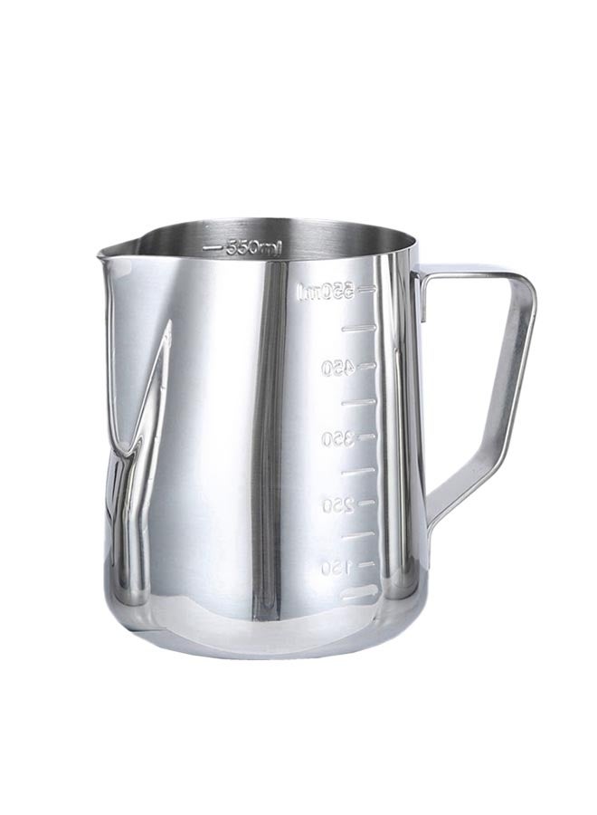 Fankalo Stainless Steel Milk Frother Pitcher Silver 0.35Liters  - Image 1