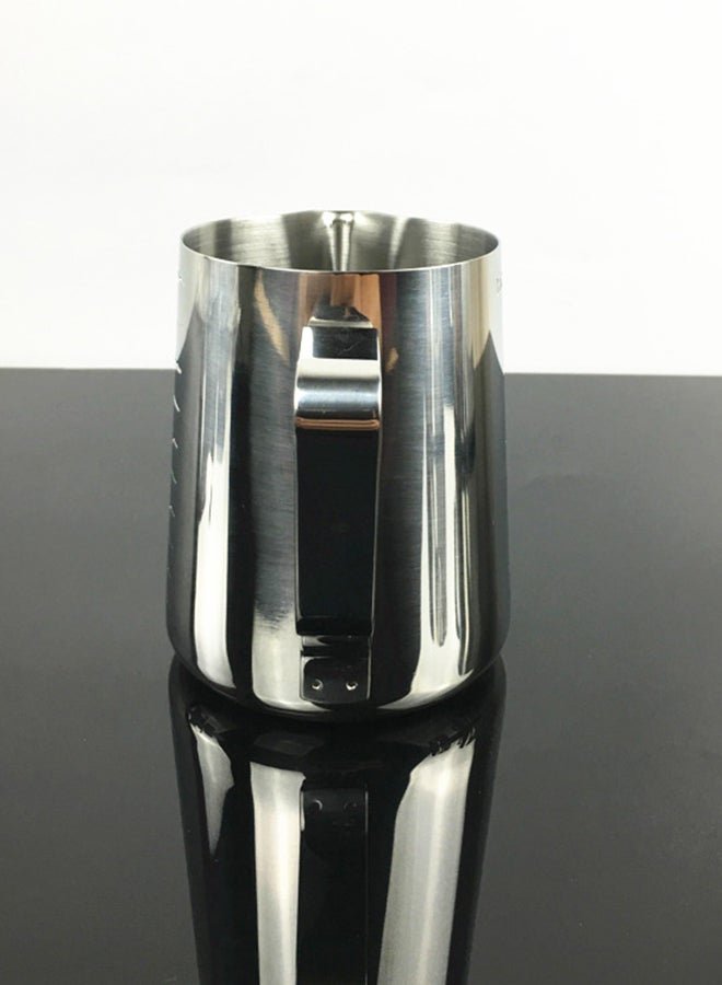 Fankalo Stainless Steel Milk Frother Pitcher Silver 0.35Liters  - Image 2