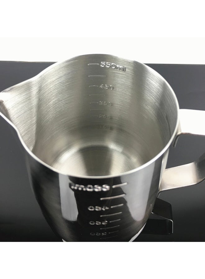 Fankalo Stainless Steel Milk Frother Pitcher Silver 0.35Liters  - Image 3
