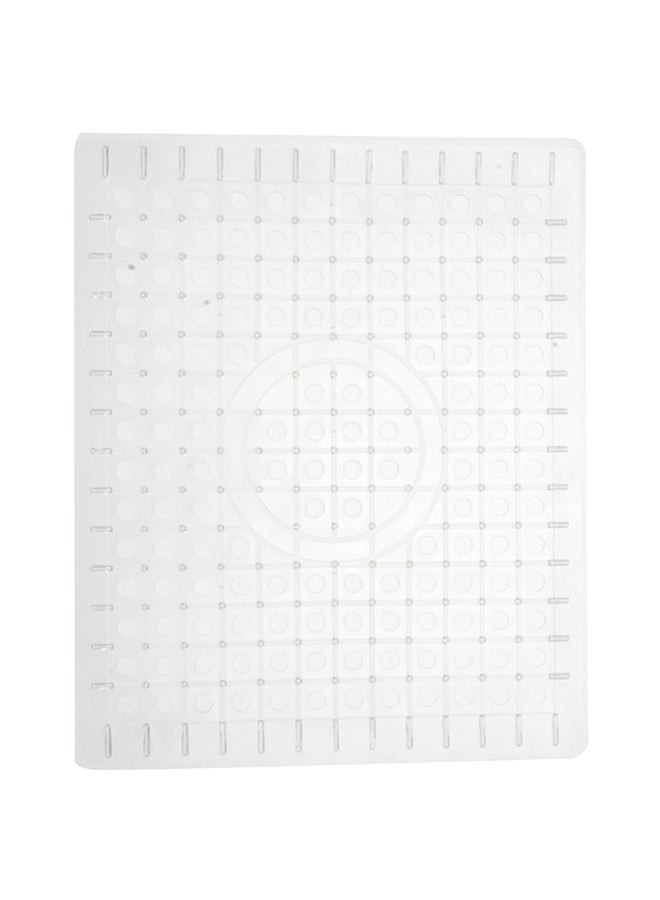 Koopman Square Sink Mat White 30x25cm  - Image 1