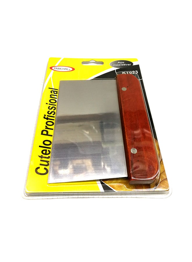 بامتشال مكشطة قطاعة للعجين من الإستانلس ستيل فضي 15Ø³Ù†ØªÙŠÙ…ØªØ± - Image 1