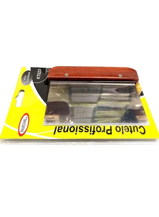 بامتشال مكشطة قطاعة للعجين من الإستانلس ستيل فضي 15Ø³Ù†ØªÙŠÙ…ØªØ± - Image 2