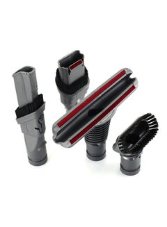 4-Piece Vacuum Cleaner Brush Accessories Kit For Dyson Dc35 Dc45 Dc52 V6 XD905 grey