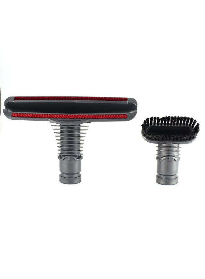 Generic - 4-Piece Vacuum Cleaner Brush Accessories Kit For Dyson Dc35 Dc45 Dc52 V6 XD905 grey - Image 1