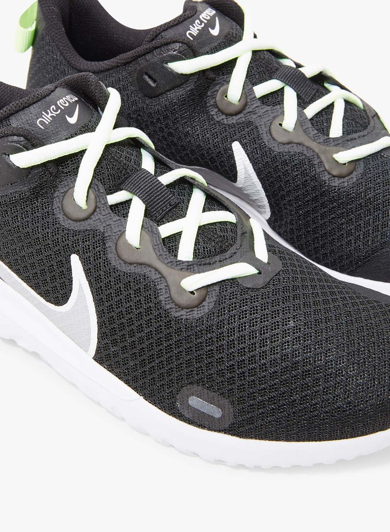 نايكي سنيكرز رينيو رايد أسود/أبيض أسود/أبيض - Image 4