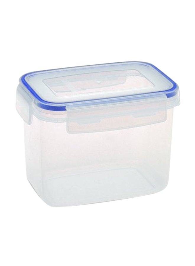 Addis Rectangular Tall Foodsaver Clip And Close Container Blue/Clear 