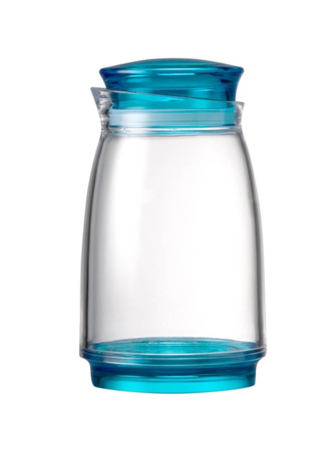 HEC Feliz Canister Blue/Clear 26X16X16cm 