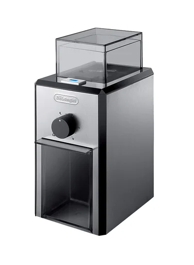 De'Longhi Coffee Grinder, Stainless Steel Blade, Dual Safe System, 110 W KG89 Stainless Steel