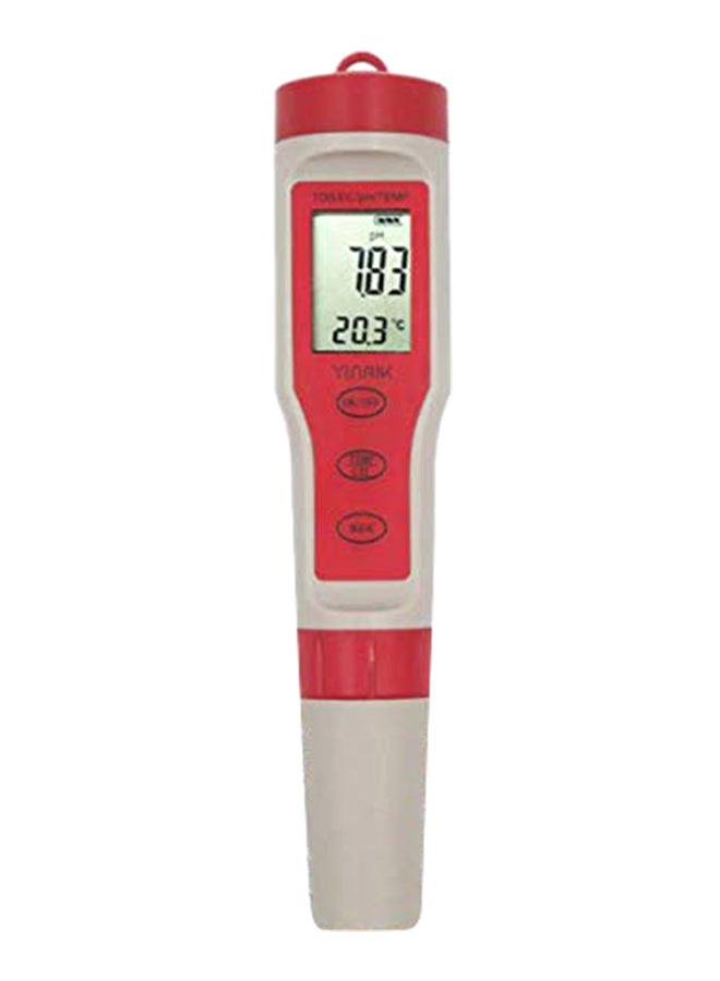 Generic Water Quality Monitor Tester Kit Red  - Image 1