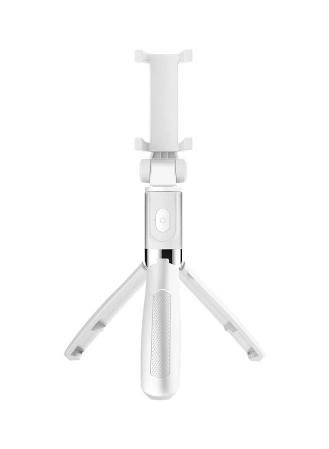 ANSELF 120.0 mAh Wireless Bluetooth Selfie Stick White - Image 1