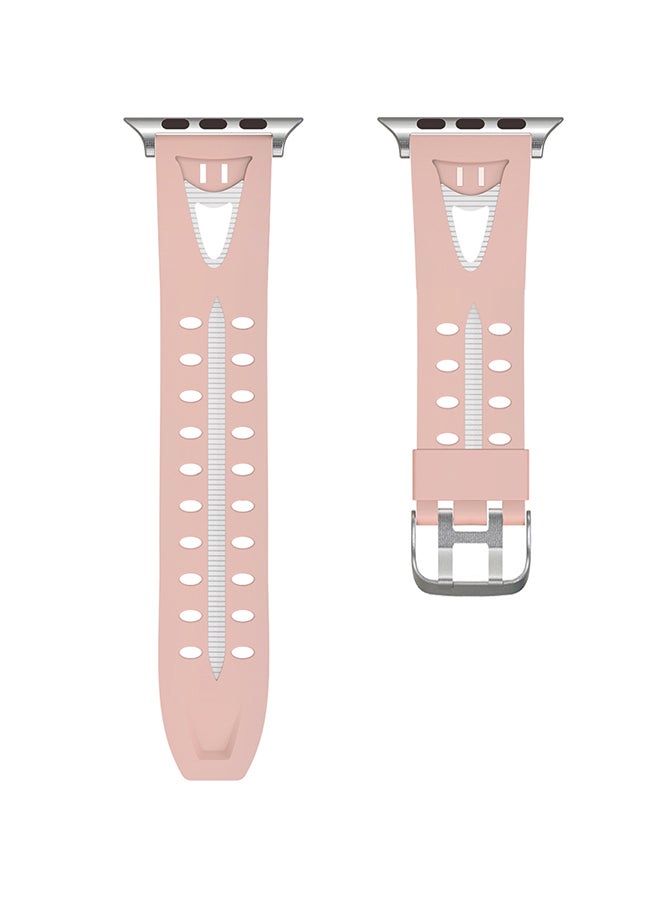 Replacement Band For Apple Watch Series 3 / 2 / 1 42mm Pink - Image 1