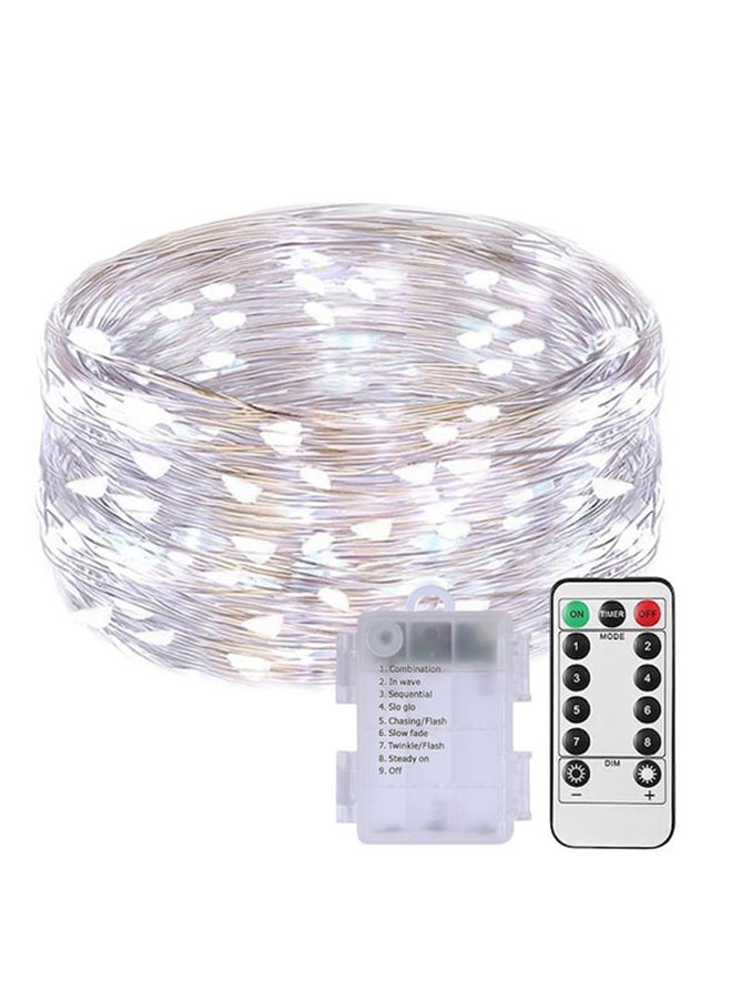 Beauenty 100-LED String Light For Christmas With Remote White 10meter White 10meter - Image 1