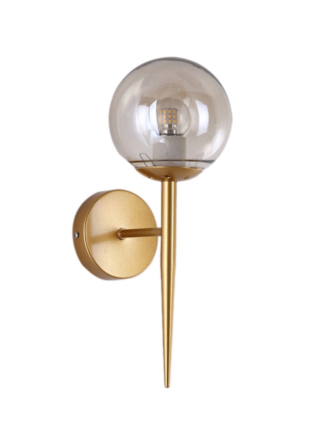 Beauenty Modern Style LED Wall Light Gold/Clear 13 x 34cm  - Image 1