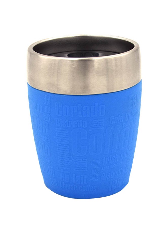 Stainless Steel Cup Blue/Silver
