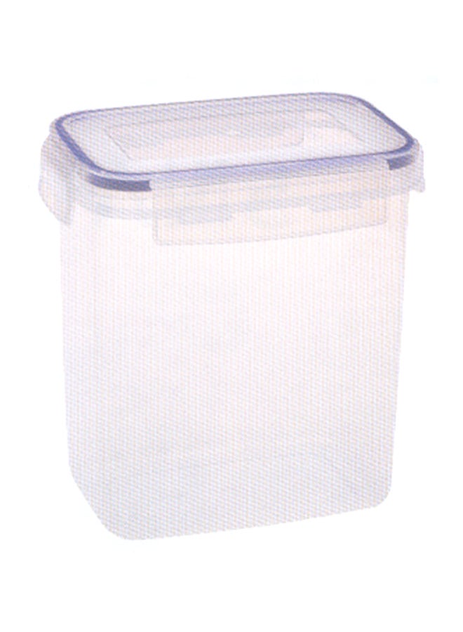 Addis Rectangular Tall Foodsaver Clip And Close Container Blue/Clear 18X15X9cm 