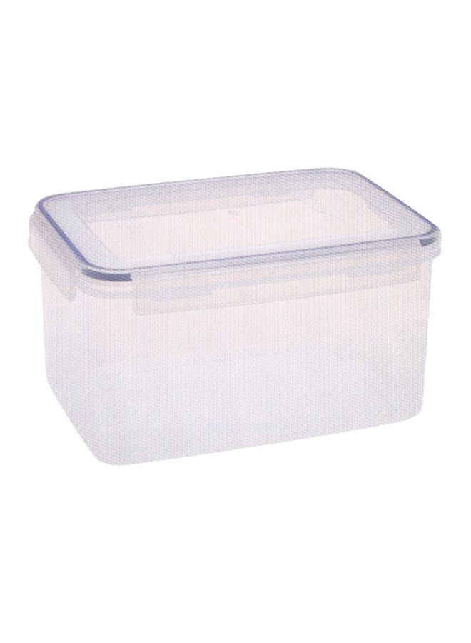 Addis Rectangular Deep Foodsaver Clip And Close Container Blue/Clear 27X20X16centimeter 