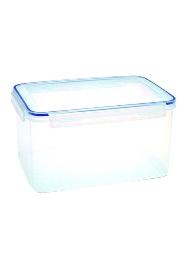 Addis Rectangular Deep Foodsaver Clip And Close Container Blue/Clear 31X22X17centimeter 