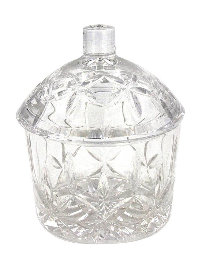 Candy Bowl With Cover Clear 11X11X10centimeter