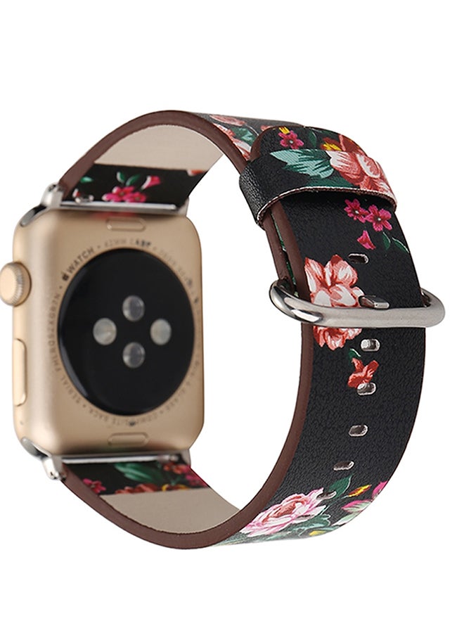 Replacement Band For Apple Watch Series 3 / 2 / 1 42mm Black - Image 1