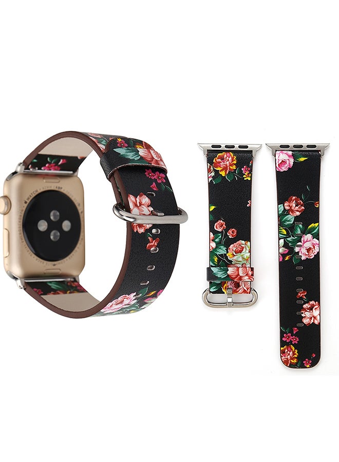 Replacement Band For Apple Watch Series 3 / 2 / 1 42mm Black - Image 2