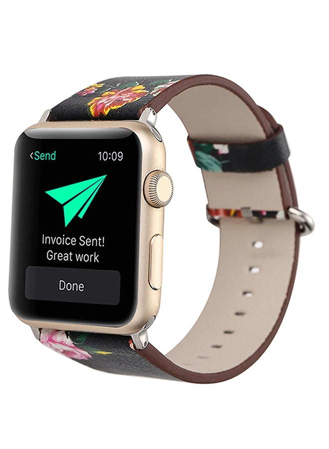 Replacement Band For Apple Watch Series 3 / 2 / 1 42mm Black - Image 3