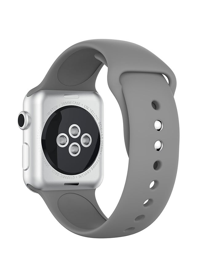 Replacement Band for Apple Watch Series 3 / 2 / 1 42mm Grey - Image 3
