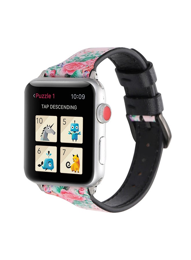 باند بديل لساعة أبل ووتش سيريز 3/ 2/ 1 مقاس 42 مم متعدد الألوان - Image 3