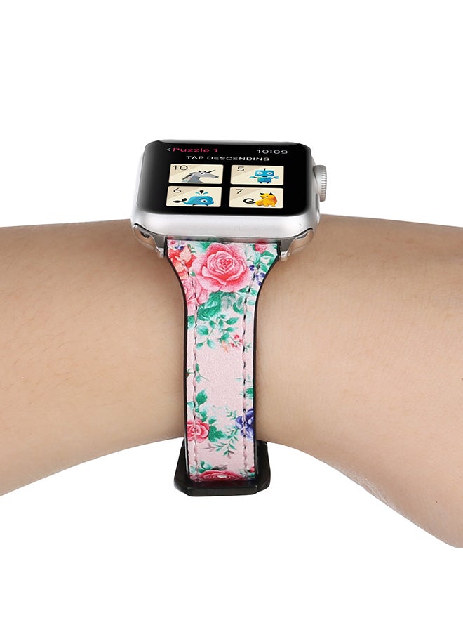 باند بديل لساعة أبل ووتش سيريز 3/ 2/ 1 مقاس 42 مم متعدد الألوان - Image 4