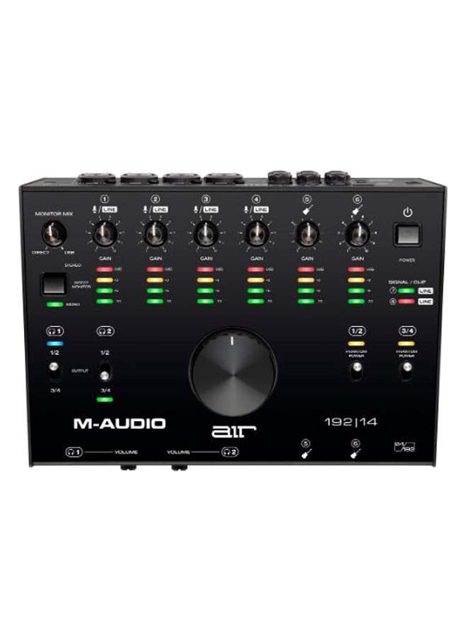 M-Audio Air 192X14-8-In/4-Out 24/192 USB Audio Interface Black  - Image 2