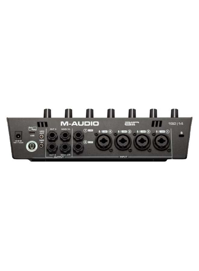 M-Audio Air 192X14-8-In/4-Out 24/192 USB Audio Interface Black  - Image 3