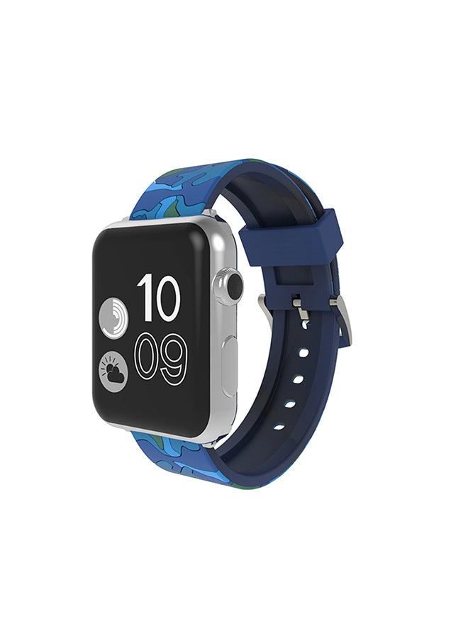 Replacement Band For Apple Watch Series 3 / 2 / 1 42mm Blue - Image 3