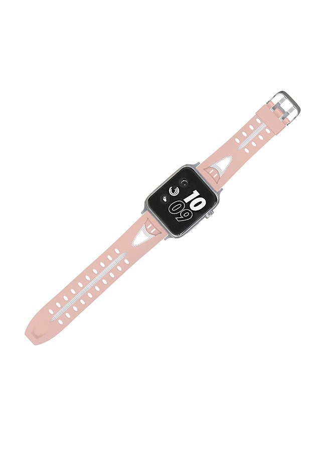 Replacement Band For Apple Watch Series 3 / 2 / 1 42mm Pink - Image 3