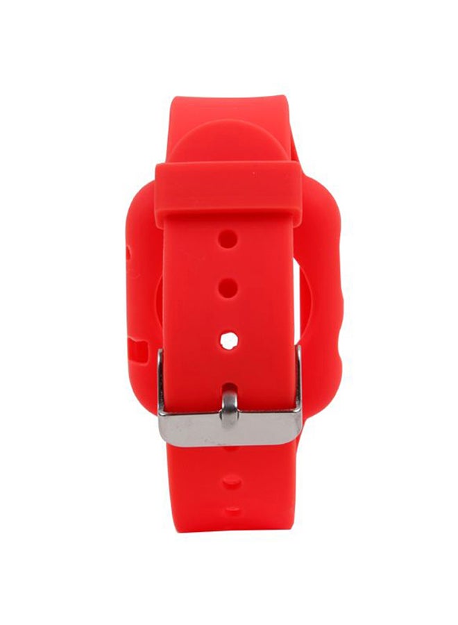 Silicone Replacement Watch Band For Apple Watch 38Mm Red - Image 2