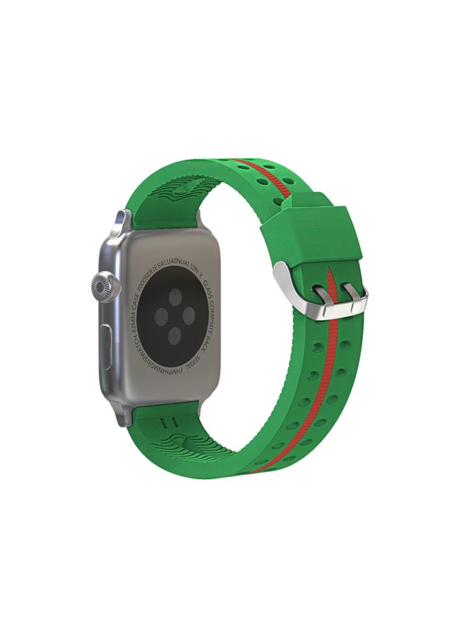 Replacement Band For Apple Watch Series 3 / 2 / 1 38mm Green - Image 2