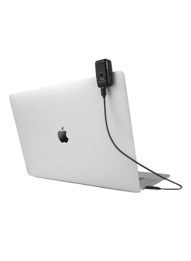 آي كي مالتيميديا ميكروفون iRig ميك كاست HD الرقمي ثنائي الجهة IP-IRIG-CASTHD-IN أسود - Image 4