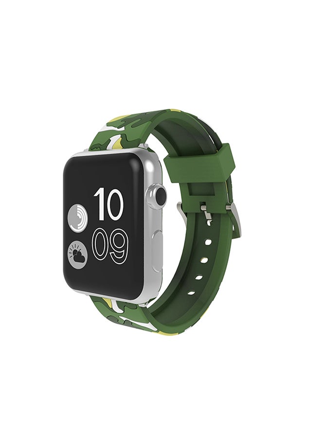 Replacement Band For Apple Watch Series 3 / 2 / 1 42mm Green - Image 2
