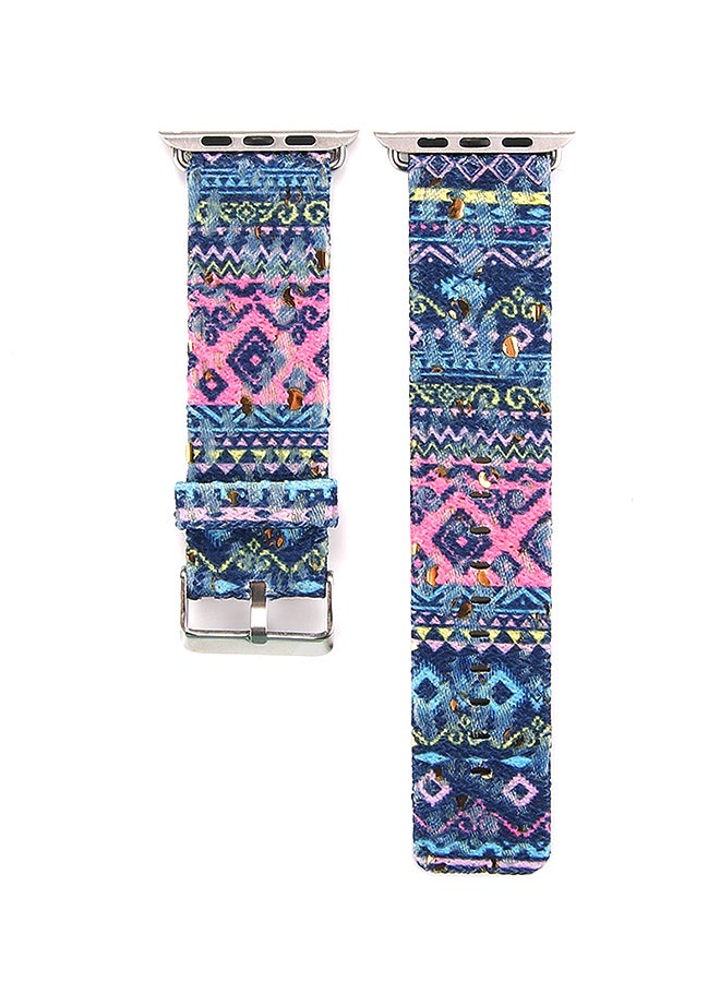 سوار بديل لسلسلة ساعات أبل 3/2/1 42 مم متعدد الألوان - Image 1