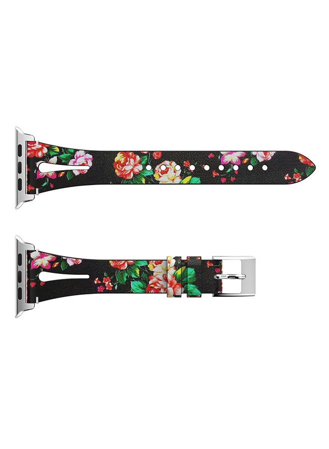 سوار بديل لساعة أبل السلسلة 1/2/3/4 مقاس 38 مم متعدد الألوان - Image 1