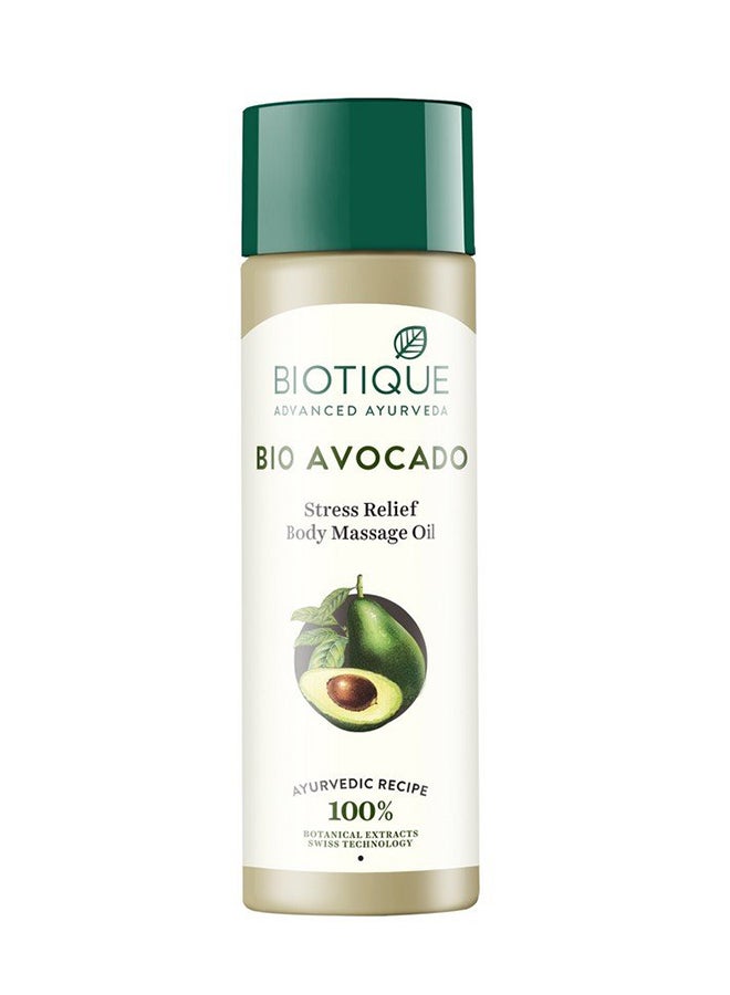 بيوتيك زيت تدليك للجسم لتخفيف التوتر بخلاصة الأفوكادو والكادو الحيوي 200ملليلتر - Image 1