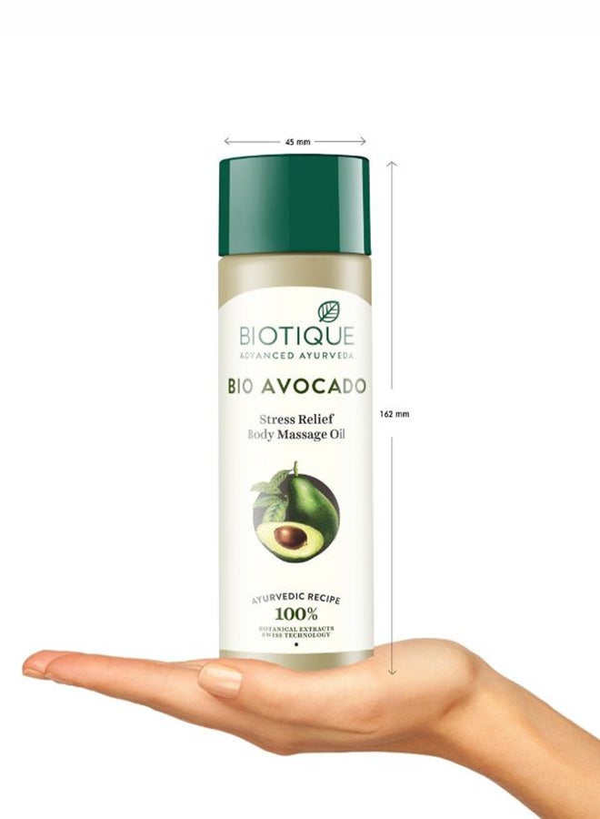 بيوتيك زيت تدليك للجسم لتخفيف التوتر بخلاصة الأفوكادو والكادو الحيوي 200ملليلتر - Image 3