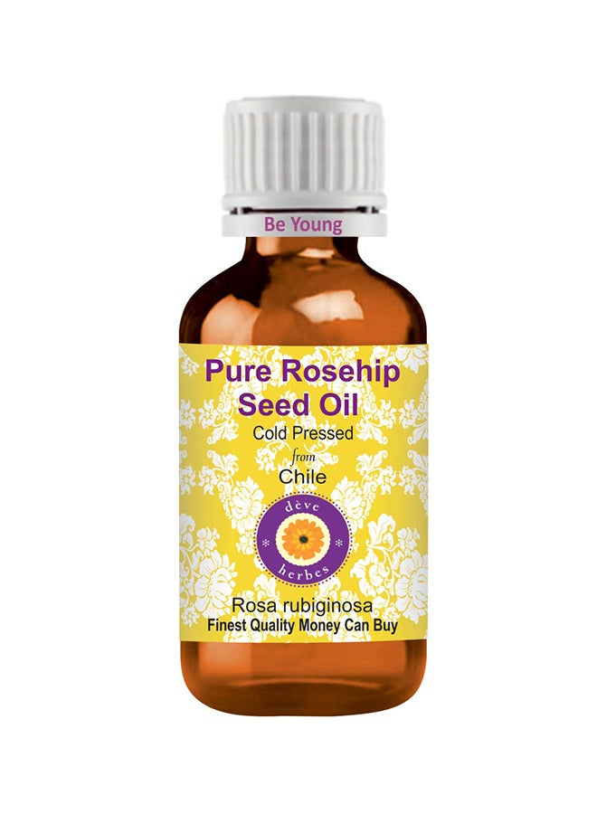 زيت بذور ثمر الورد العلاجي النقي المعصور على البارد 10ملليلتر