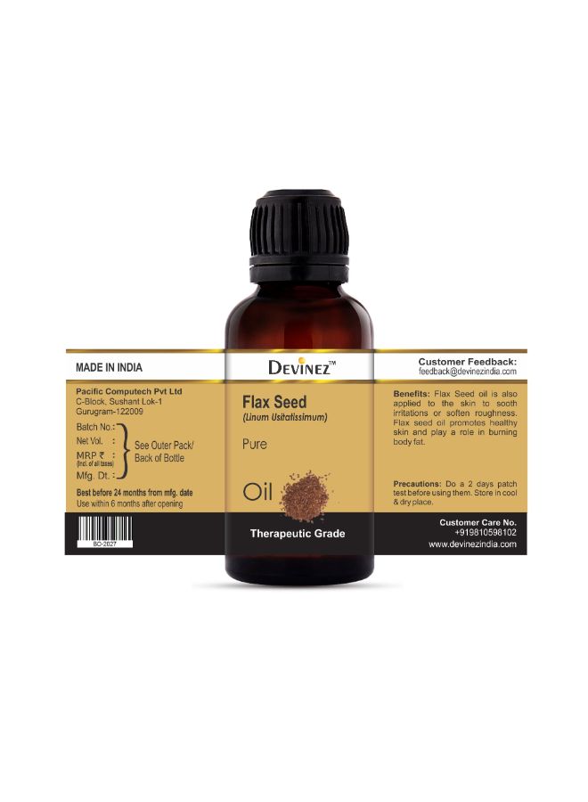 Devinez DeFlax Seed Cold Pressed Oil 15ml - Image 3