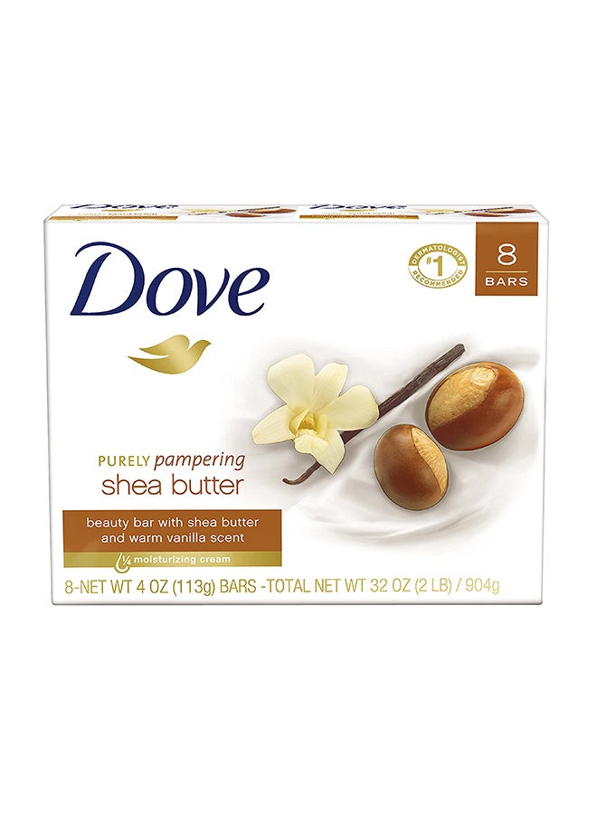 دوف صابون الجمال والعناية بزبدة الشيا من 8 قطع 113جرام - Image 2