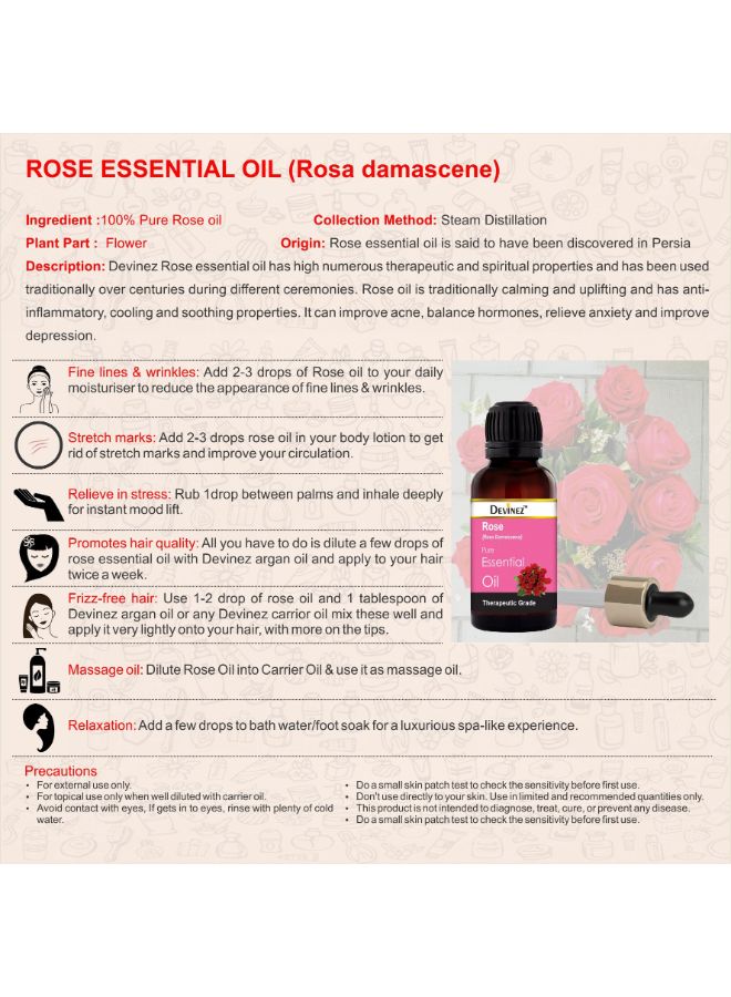 ديفينيز زيت الورد العطري 10ملليلتر - Image 3