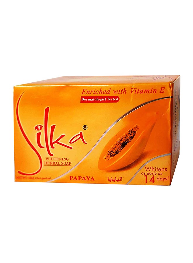 سيلكا صابون تفتيح البشرة بالبابايا 135جرام - Image 2