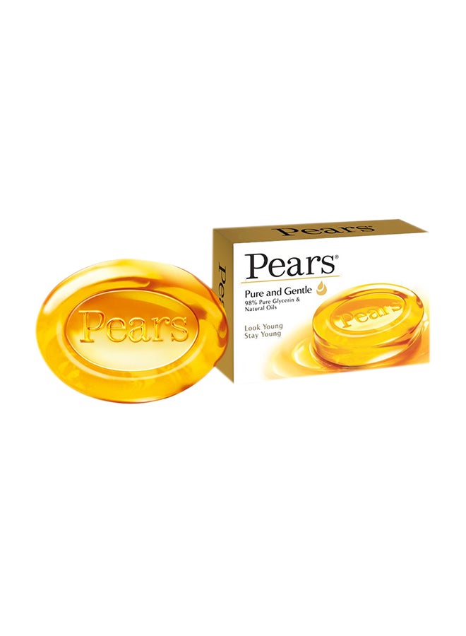Pears - Pack Of 4 Pure And Gentle Soap Bar 75grams - Image 1