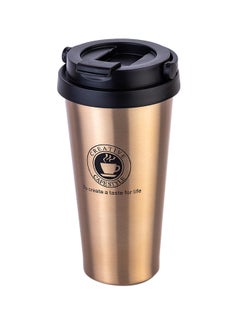 Marzo Vacuum Insulated Coffee Mug Gold 500ml 