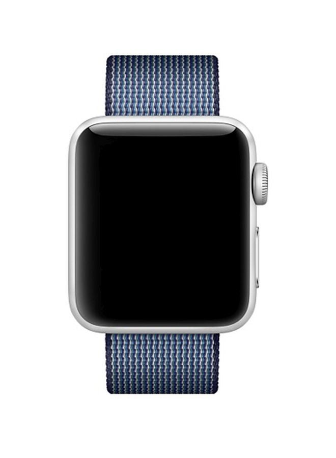 Ozone Replacement Band For Apple Watch 42 mm Blue - Image 2